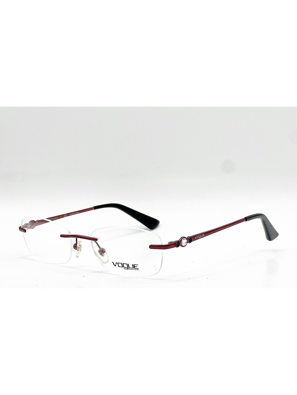 Vogue Eyewear Vo 3956-Bi 812 Burgundy Authentic Eyeglasses 51-17-135